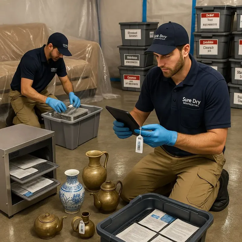 Content Protection and Restoration process in Waterloo, IN