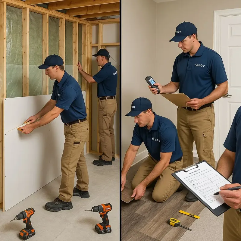 Repairs and Reconstruction process in Waterloo, IN